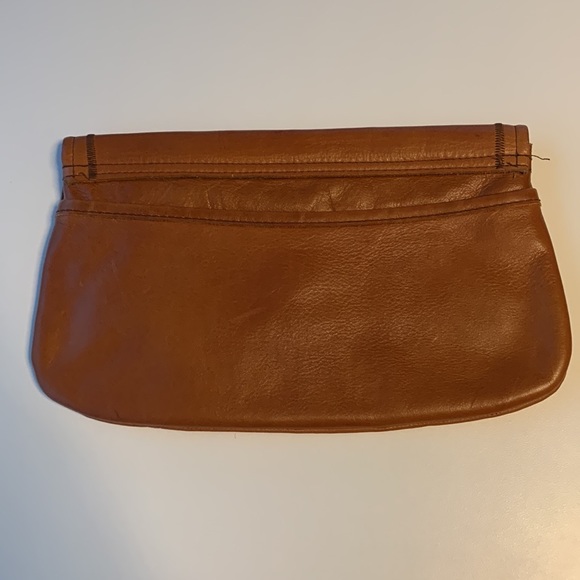 VINTAGE | Genuine Leather Clutch Purse - Picture 2 of 5